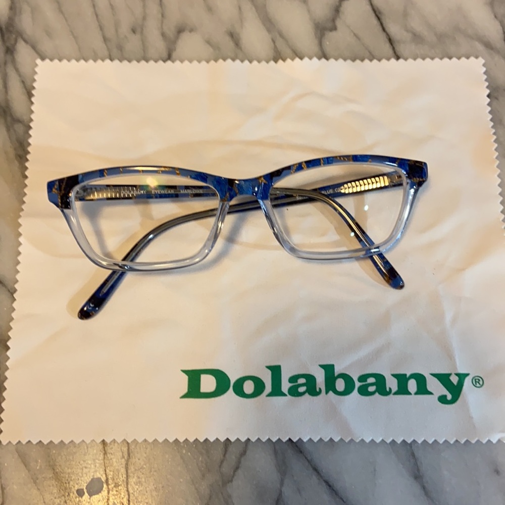 Authentic Dolbany Eyeglasses with Case.